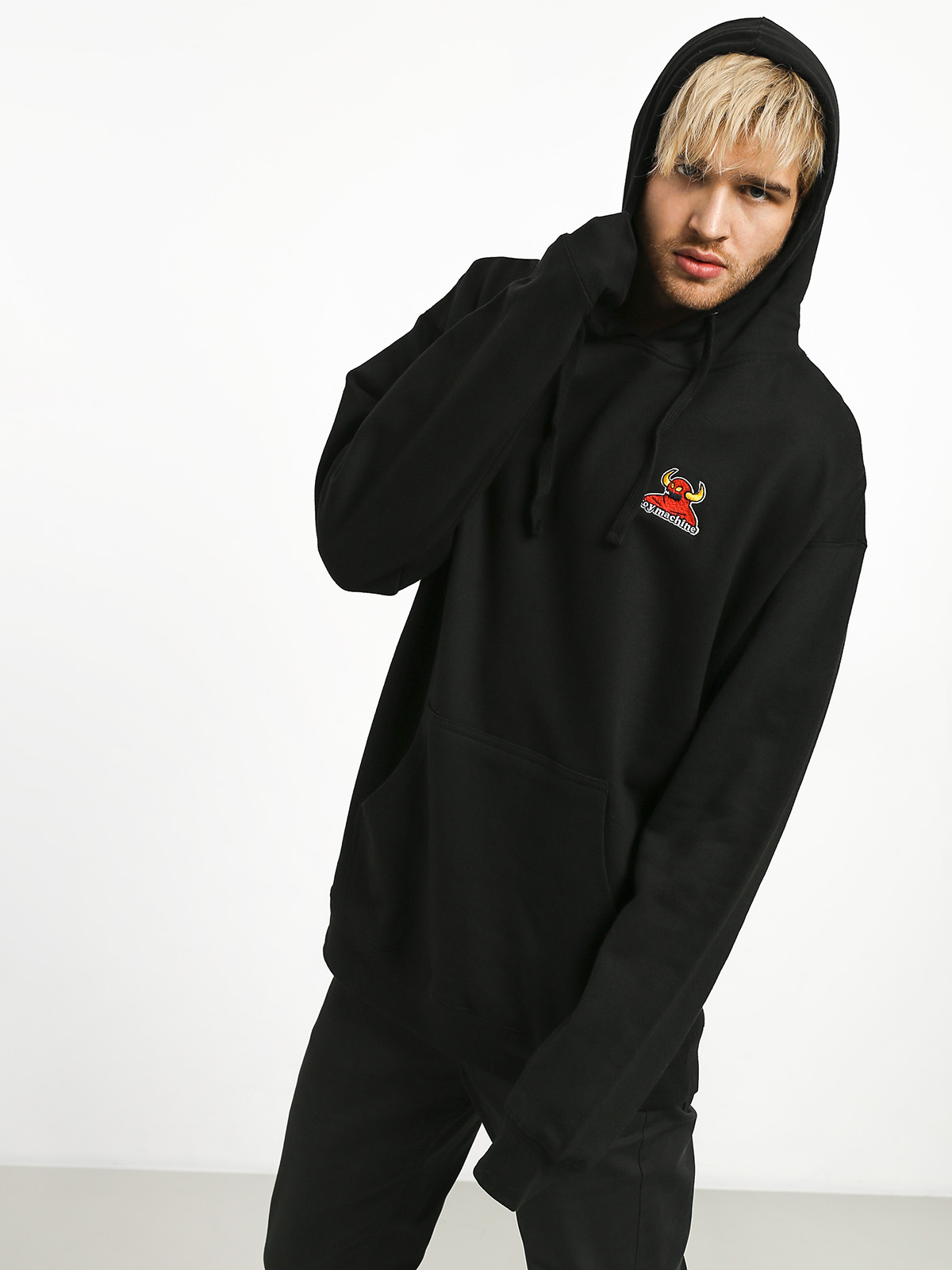 Bluza z kapturem Toy Machine Monster Emb HD (black)