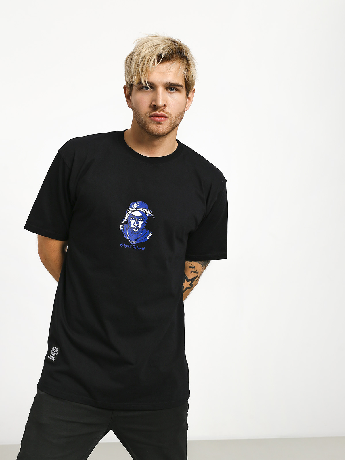 T-shirt MassDnm Icon MC 2Pac (black)