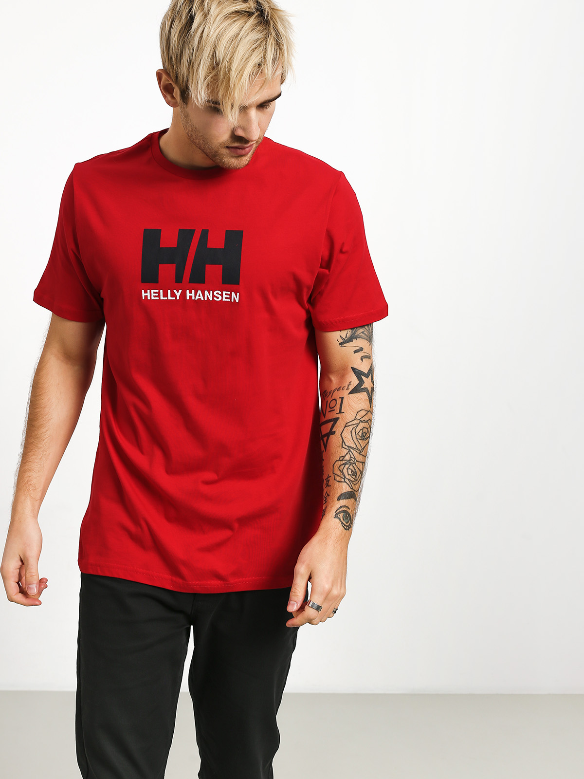 T-shirt Helly Hansen Logo (flag red)