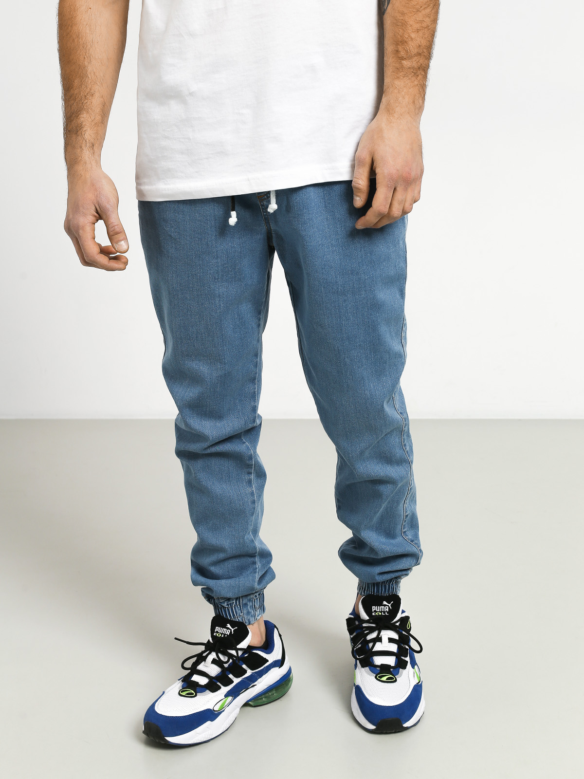 Spodnie Elade Jogger (light blue denim ii)