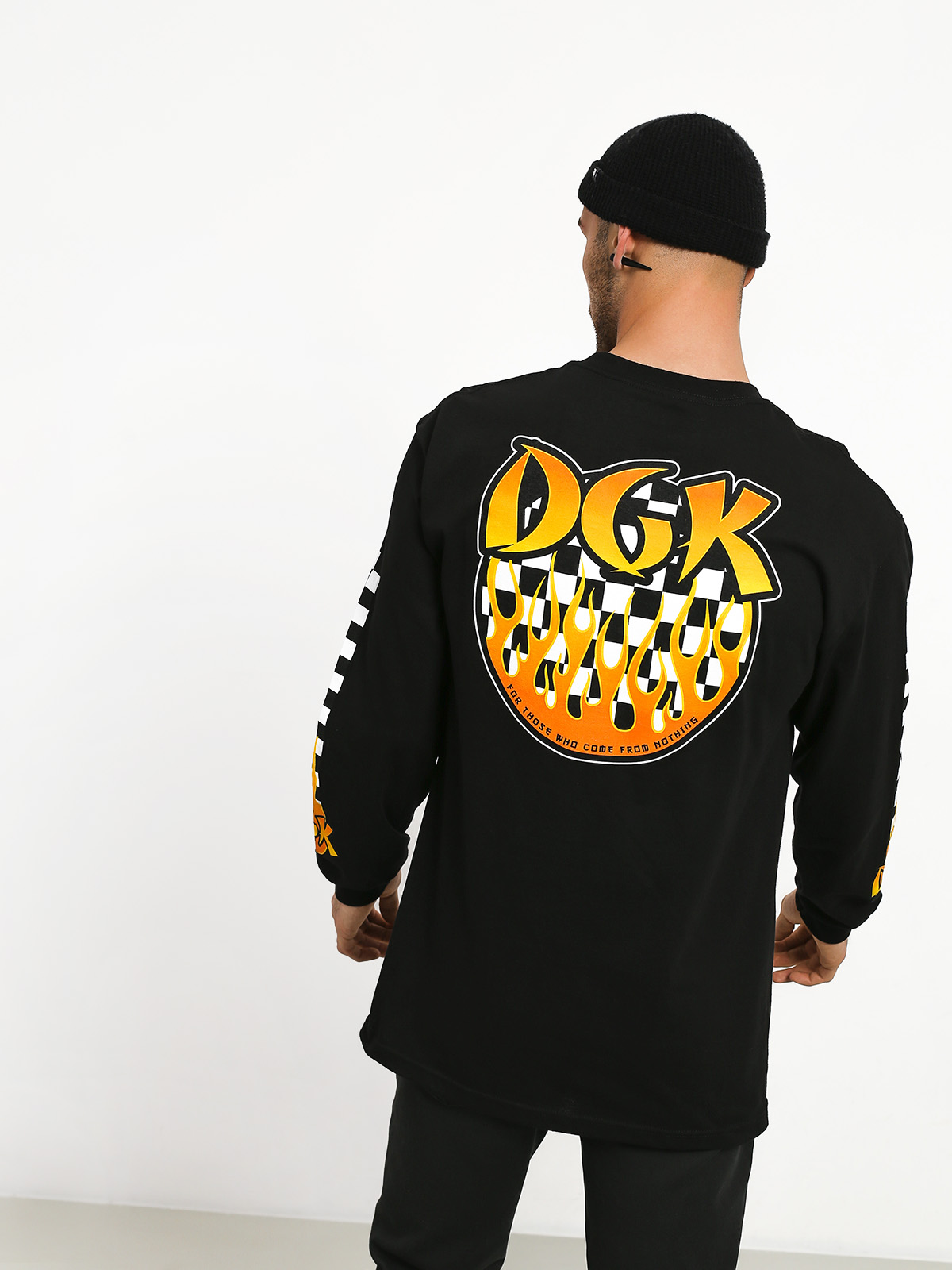 Longsleeve DGK Ghetto Fire (black)
