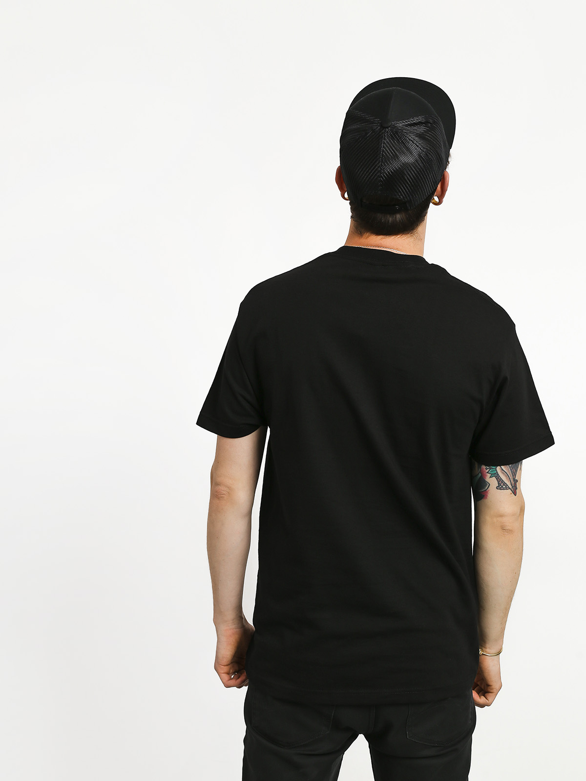 T-shirt Girl Skateboard Supply Script (black)