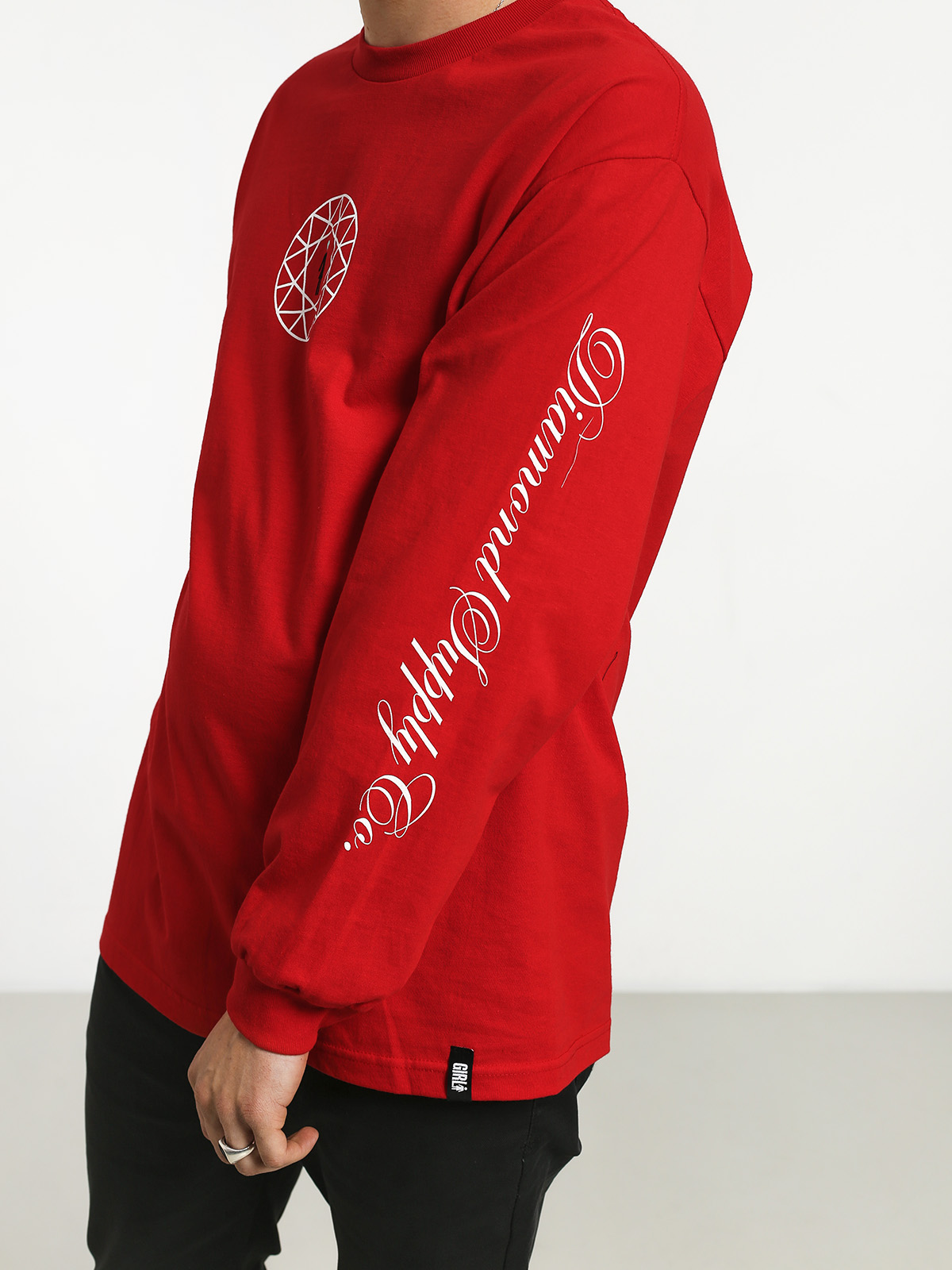 Longsleeve Girl Skateboard Simplicity (red)