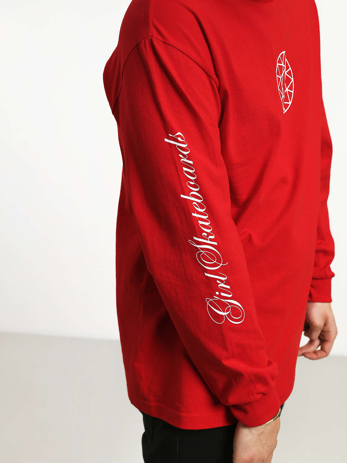 Longsleeve Girl Skateboard Simplicity (red)