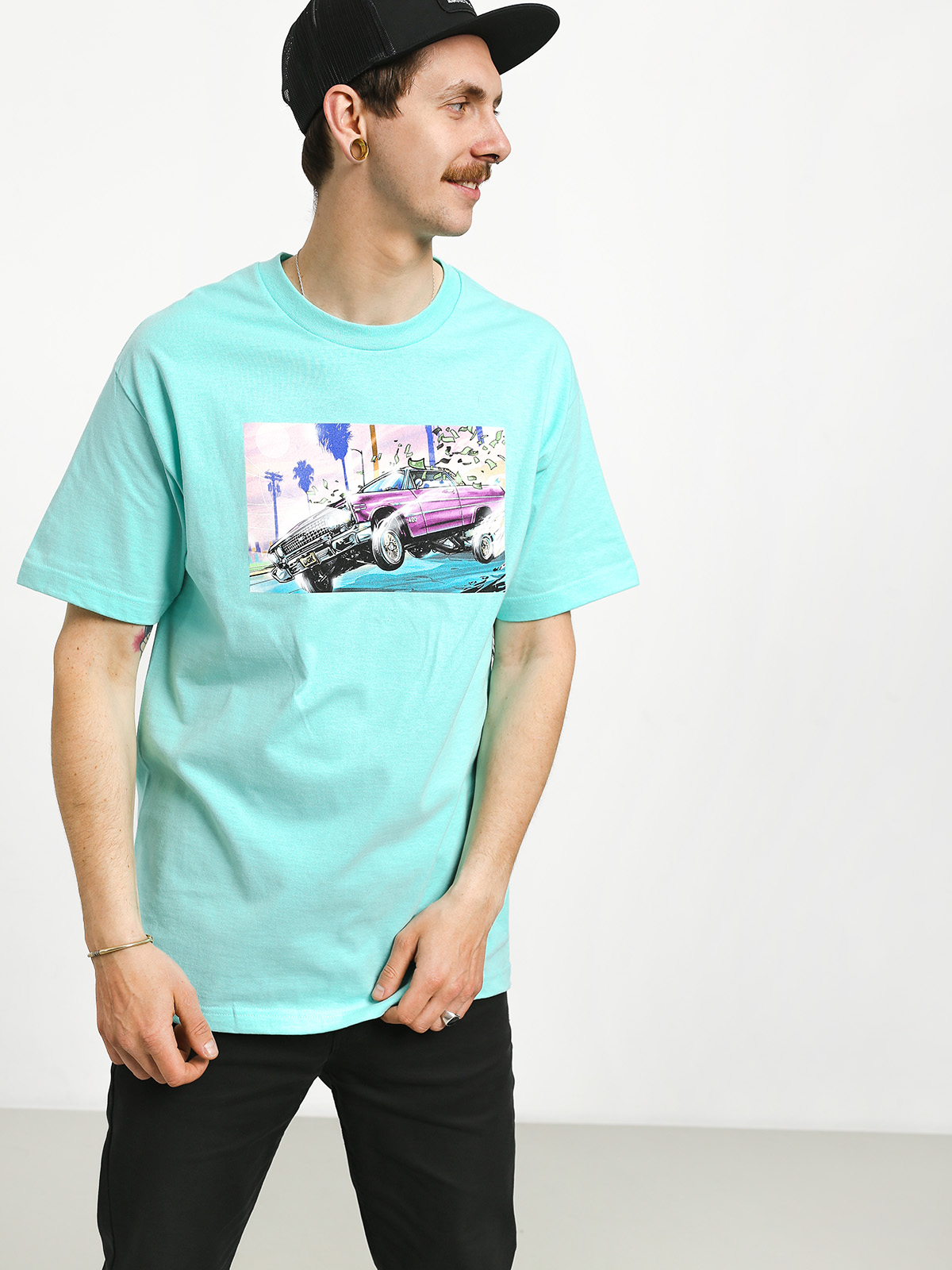 T-shirt DGK Leanin (celedon)