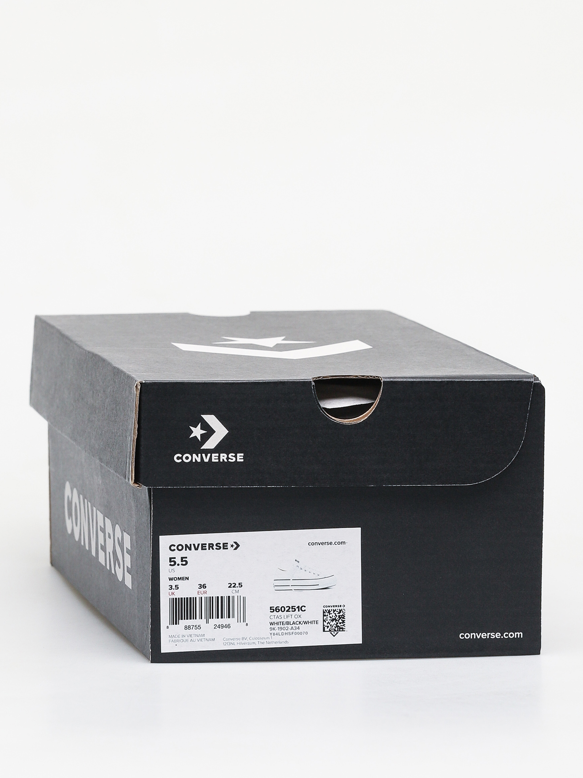 Trampki Converse Chuck Taylor All Star Lift Ox Wmn (white/black/white)