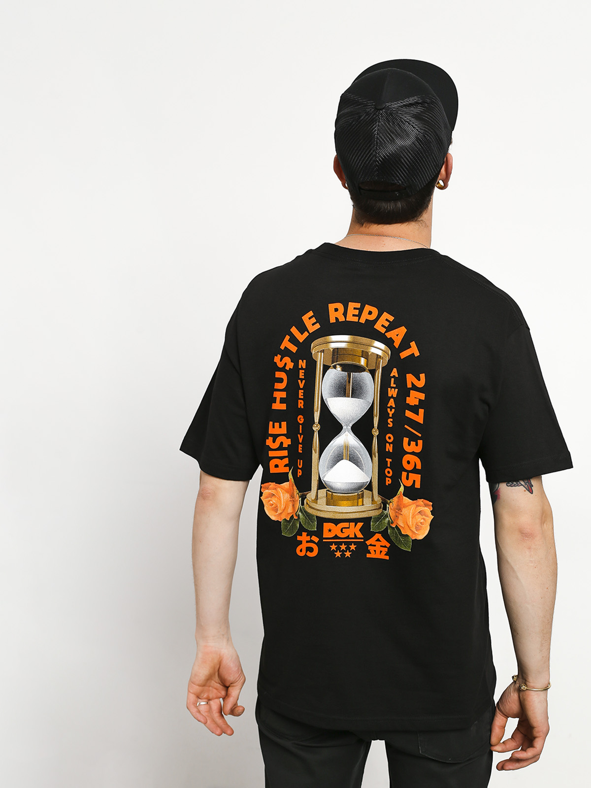 T-shirt DGK No Time (black)