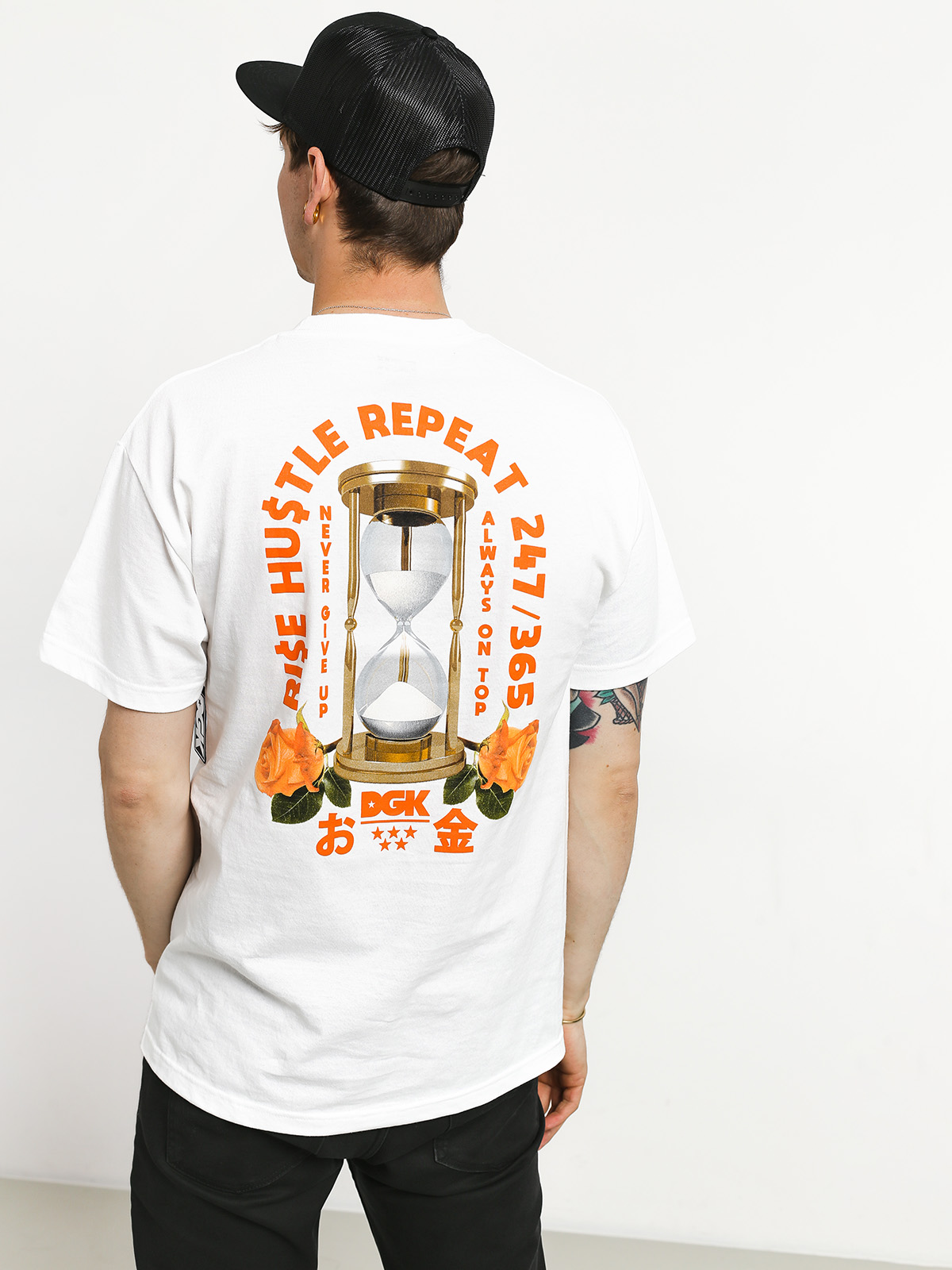 T-shirt DGK No Time (white)