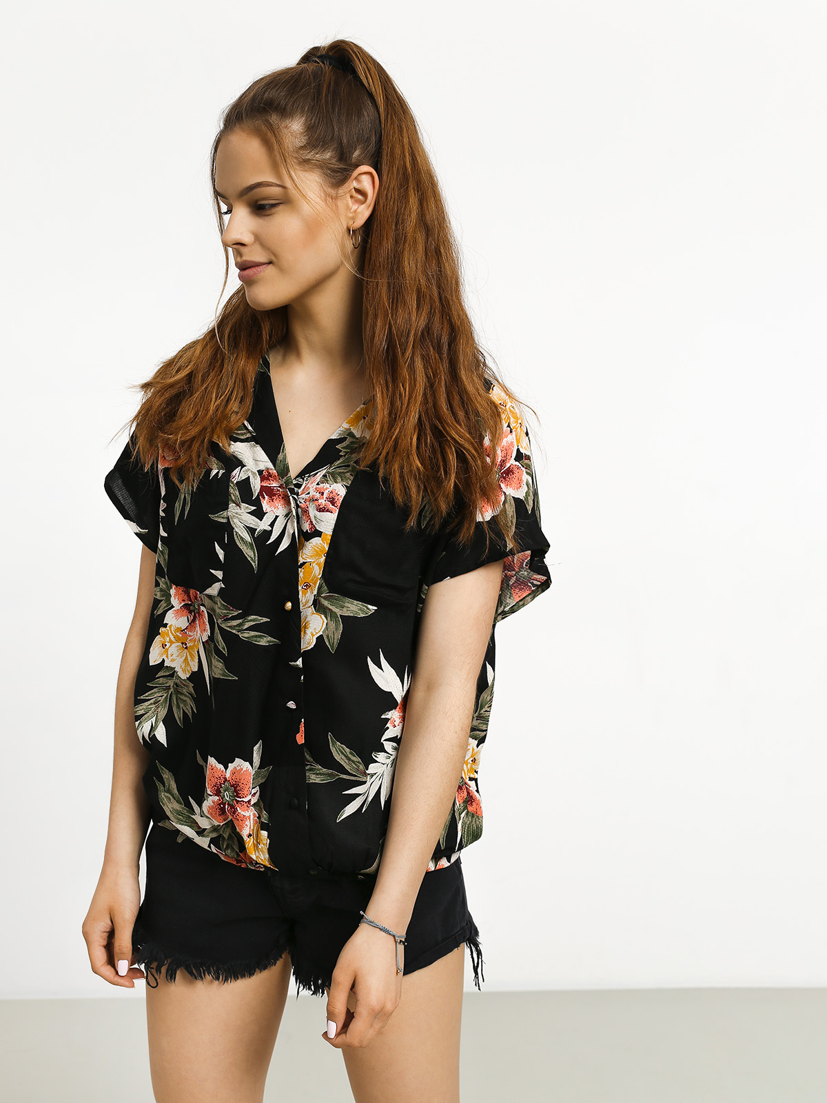 Koszula Volcom Ragn Flower Wmn (blc)