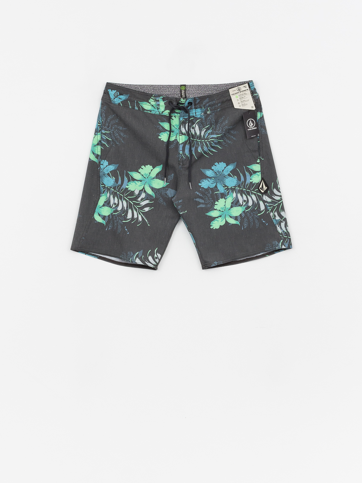 Boardshorty Volcom Wave Fayer Stoney 19 (blk)