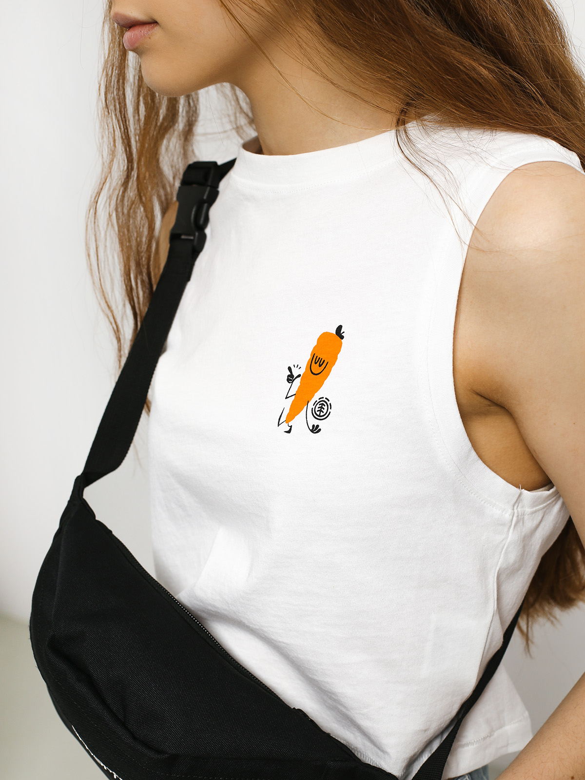 Koszulka Element Yawyd Crop Wmn (white)
