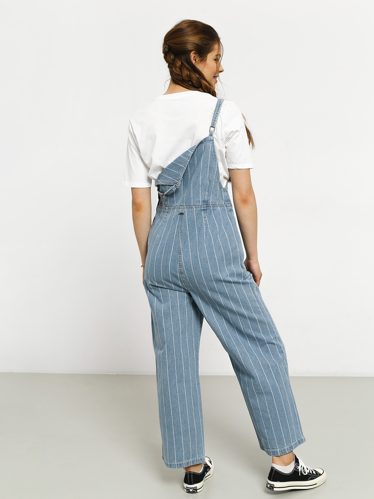 Ogrodniczki RVCA Called It Wmn (washed stripe)