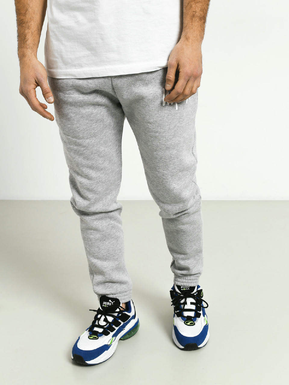 Spodnie MassDnm Signature Trap Fit (light heather grey)