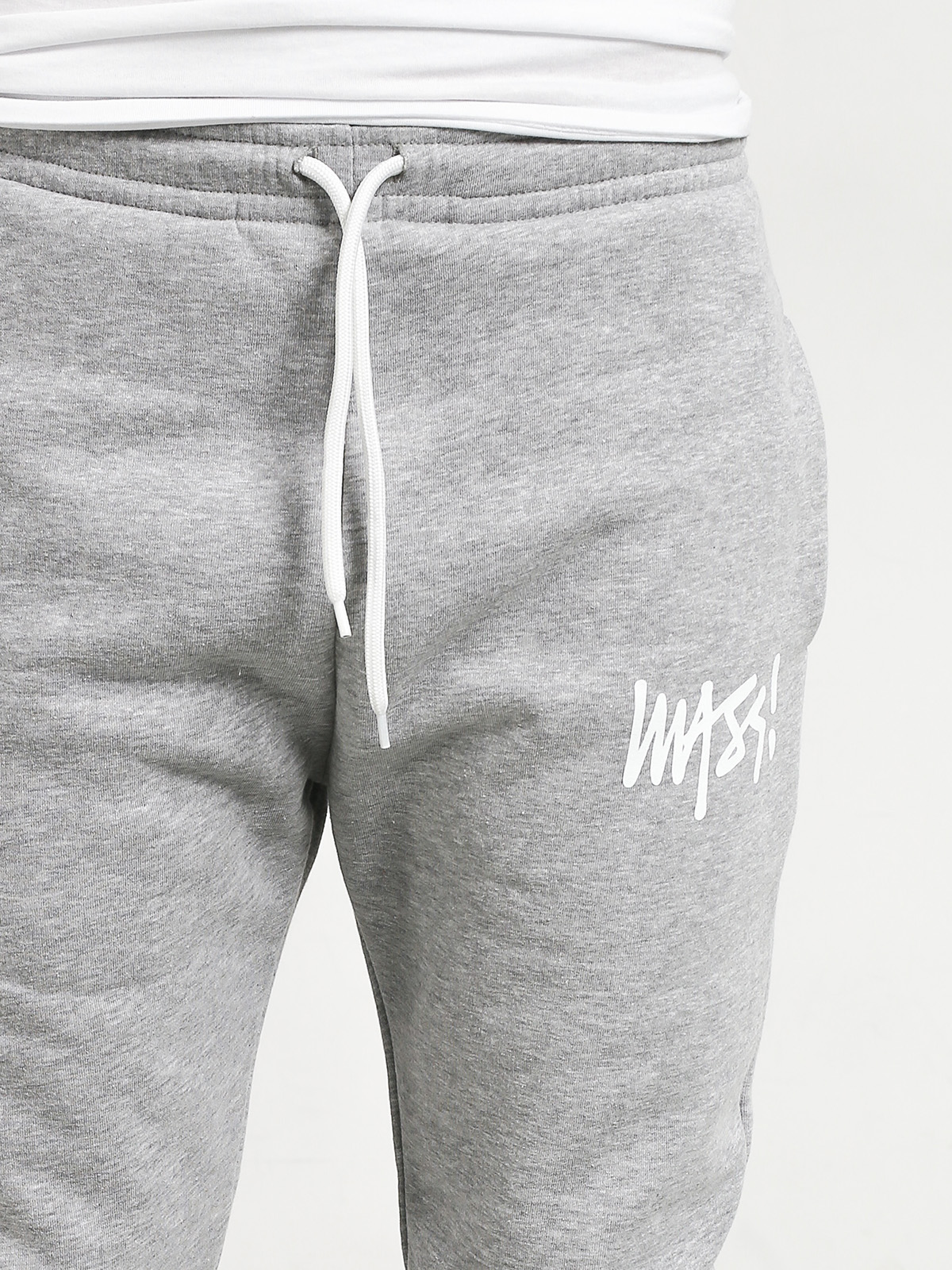 Spodnie MassDnm Signature Trap Fit (light heather grey)