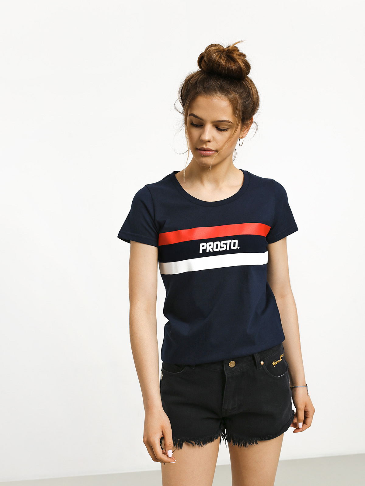 T-shirt Prosto Les Wmn (navy)