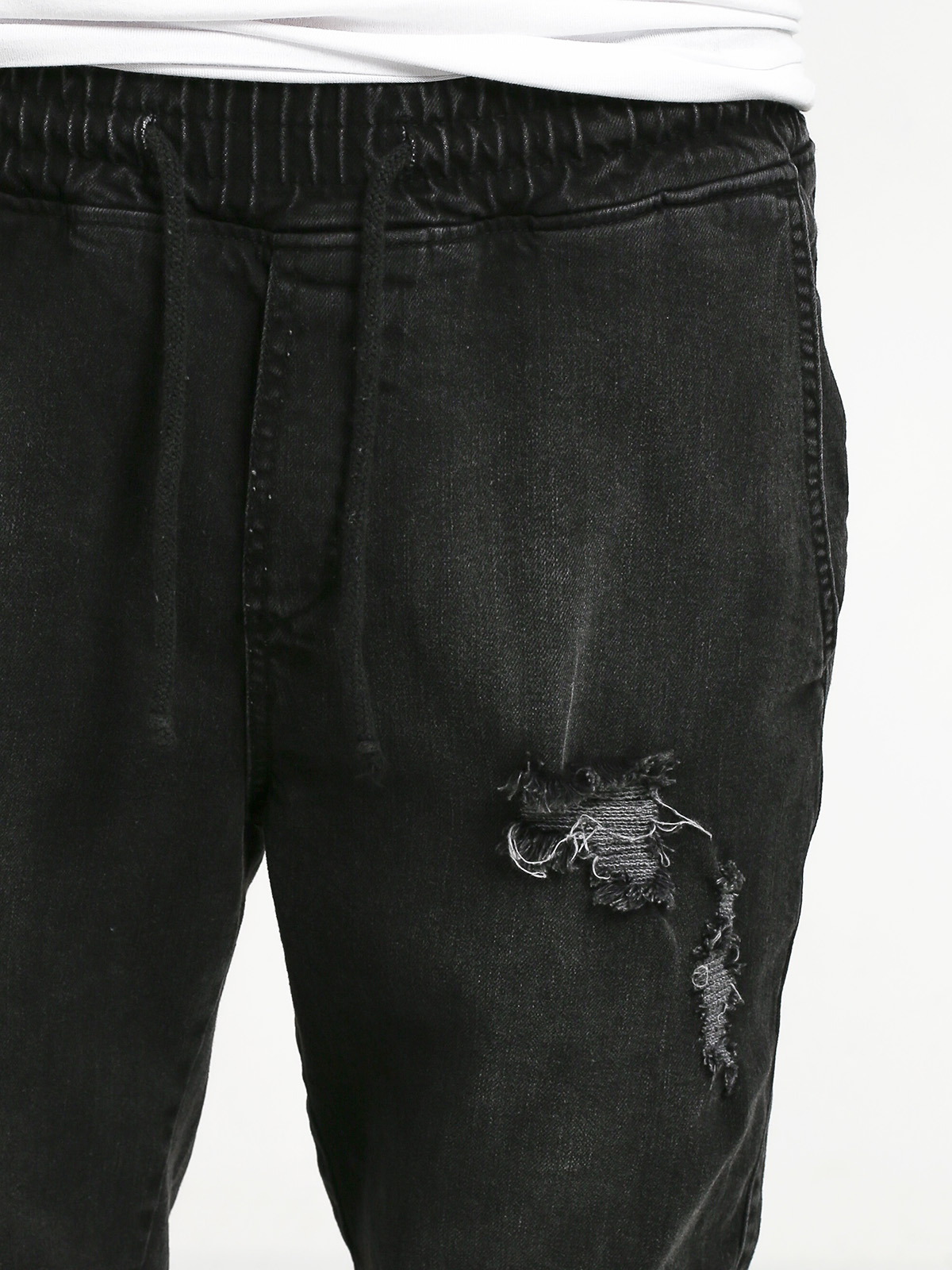 Spodnie Diamante Wear Rm Jeans Jogger (ripped black jeans)