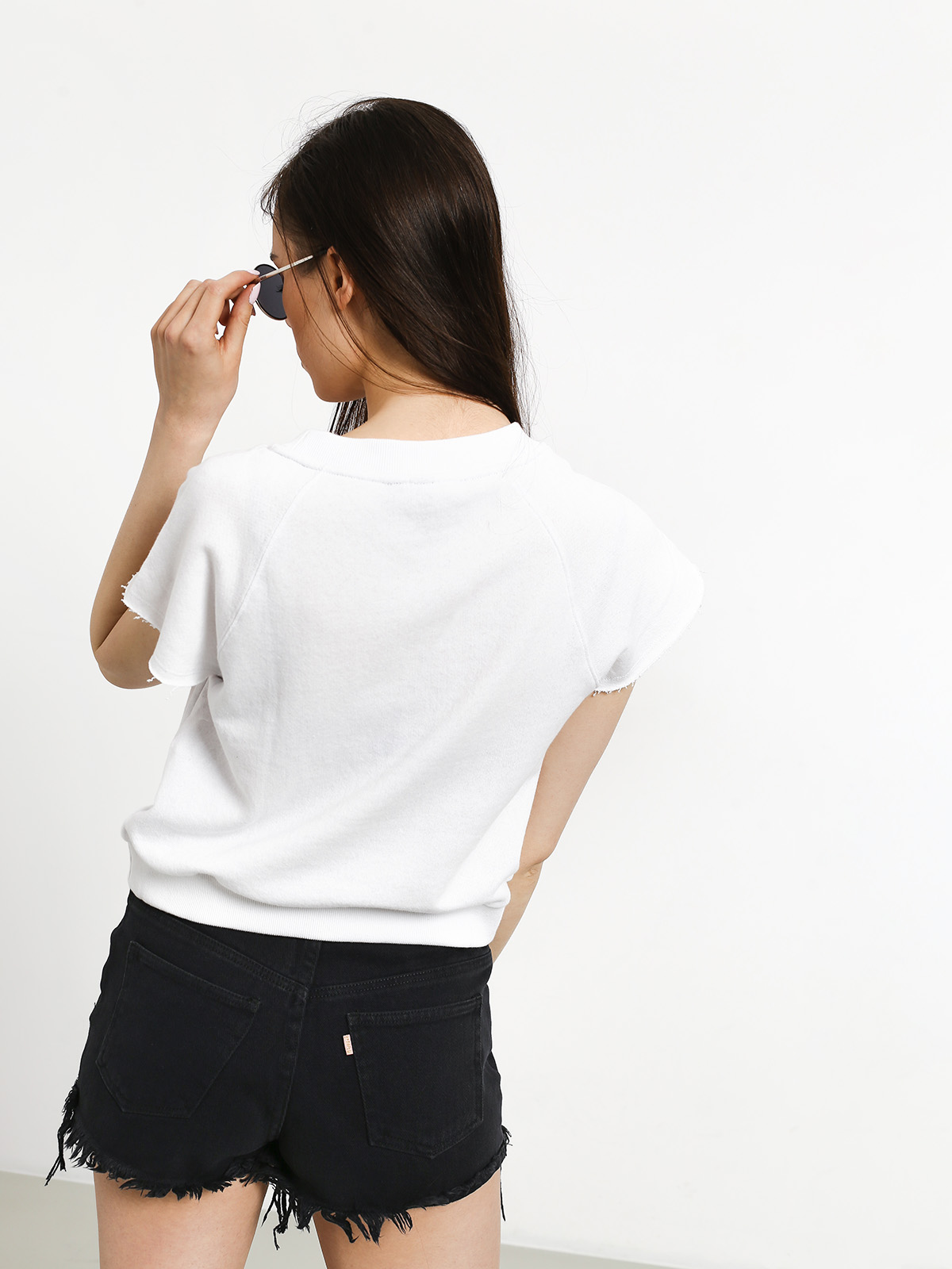 Bluza Volcom Drama Shift Crew Wmn (wht)