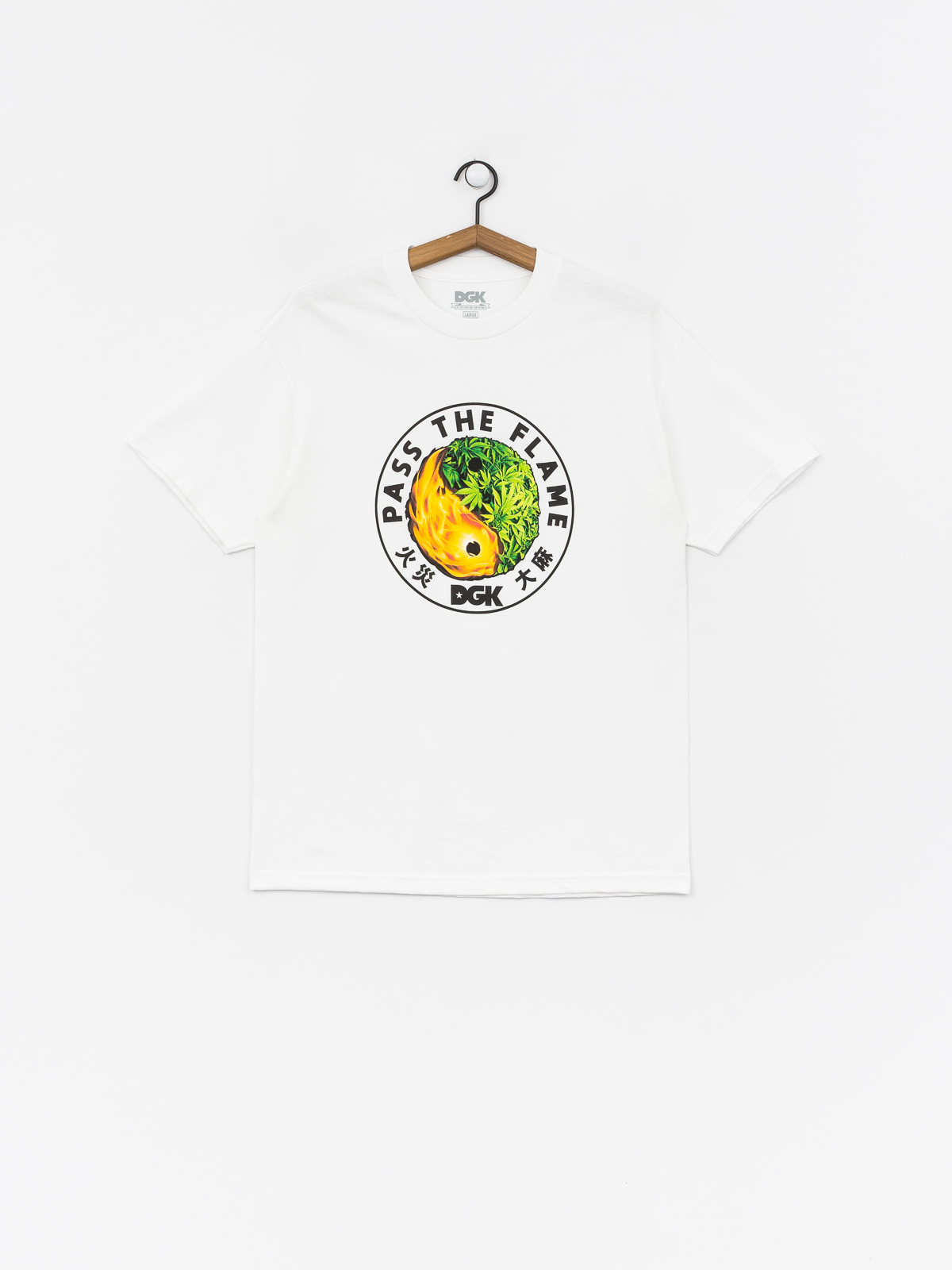 T-shirt DGK Ying Yang (white)