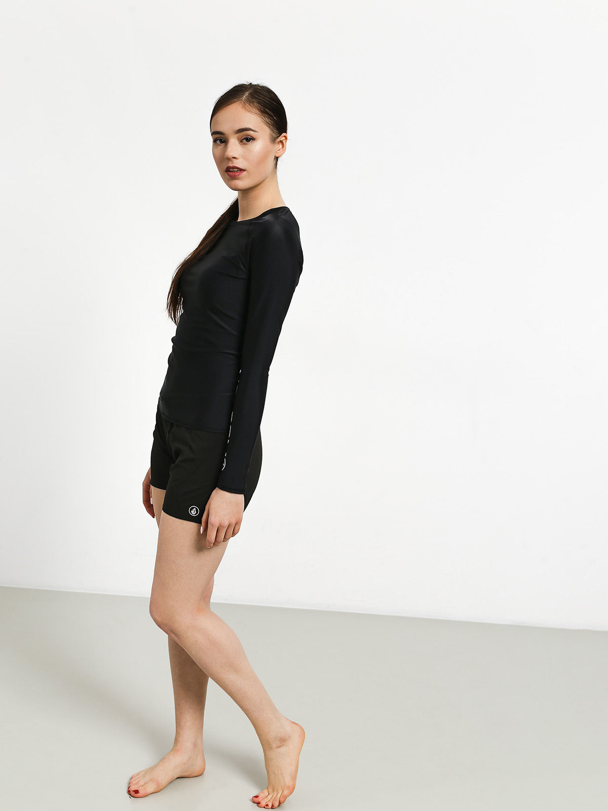 Boardshorty Volcom Simply Solid 5 Wmn (blk)