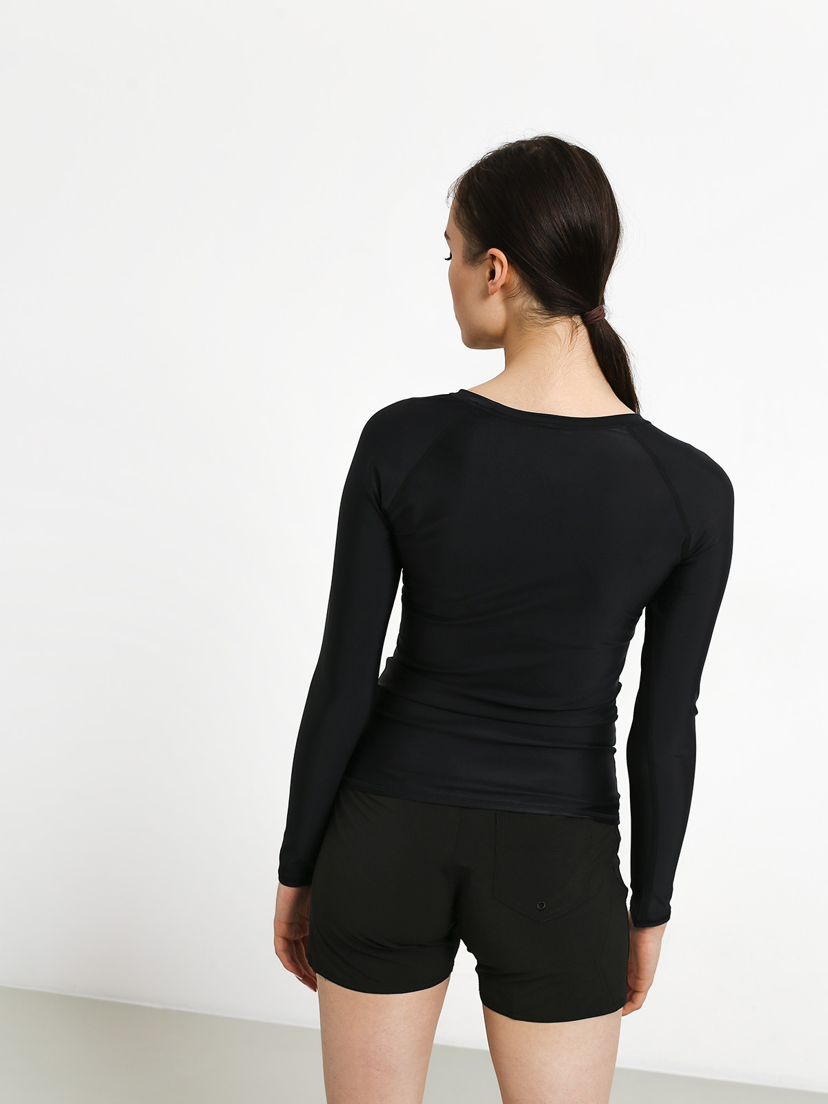 Longsleeve Volcom Simply Solid Wmn (blk)