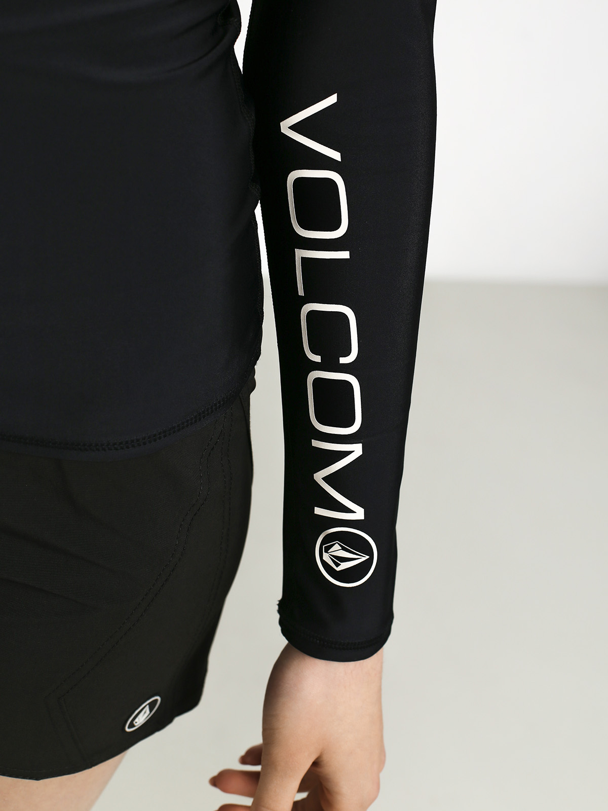Longsleeve Volcom Simply Solid Wmn (blk)
