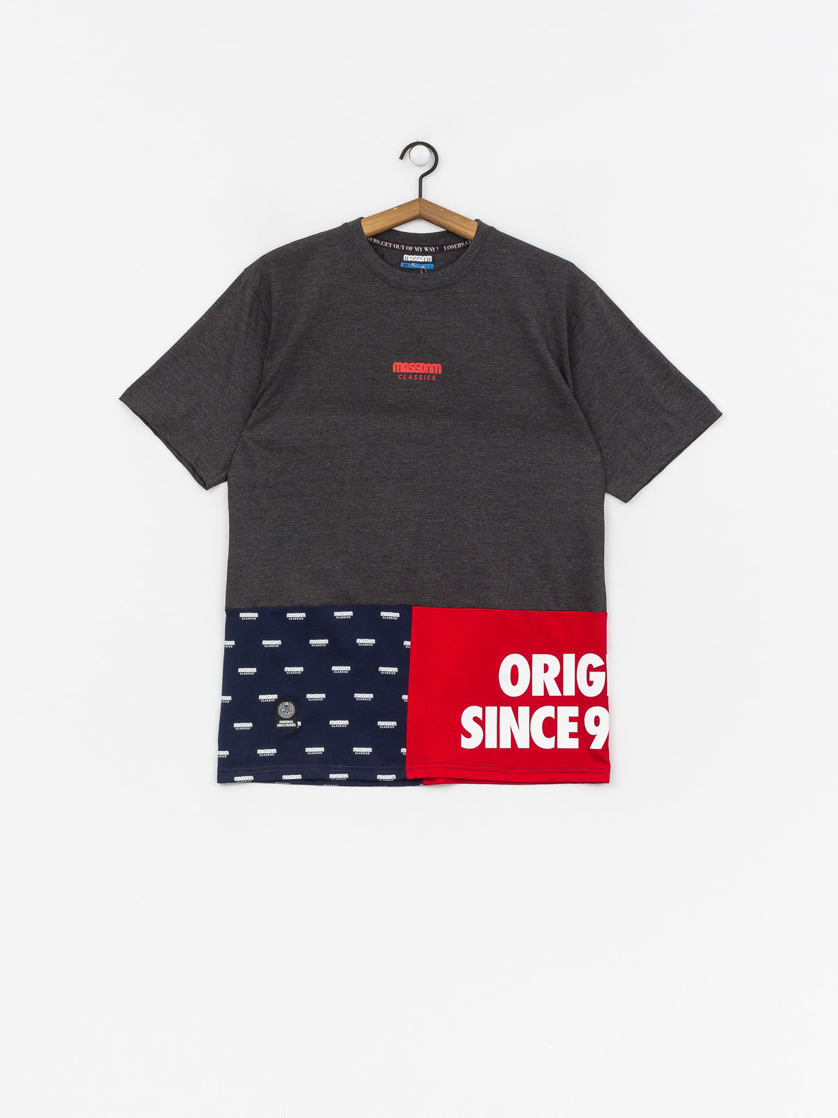 T-shirt MassDnm Blockbuster (dark heather grey)