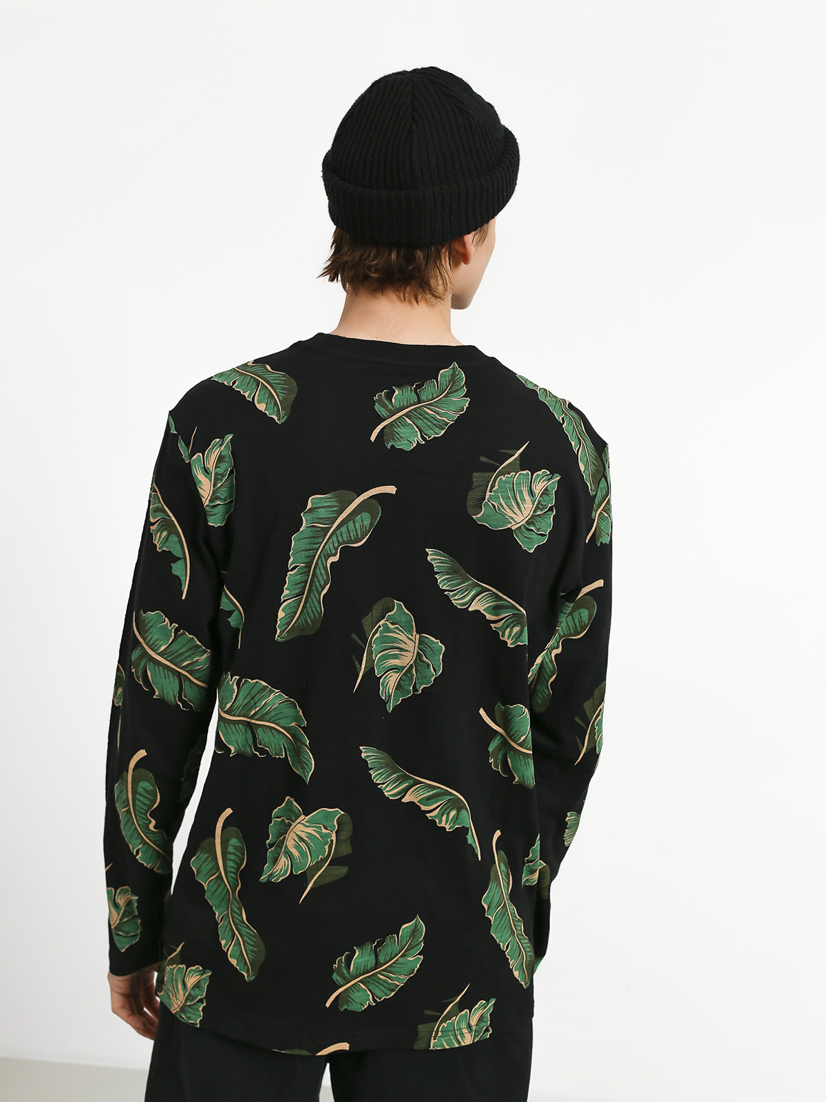 Longsleeve Diamond Supply Co. Tropical Paradise (black)