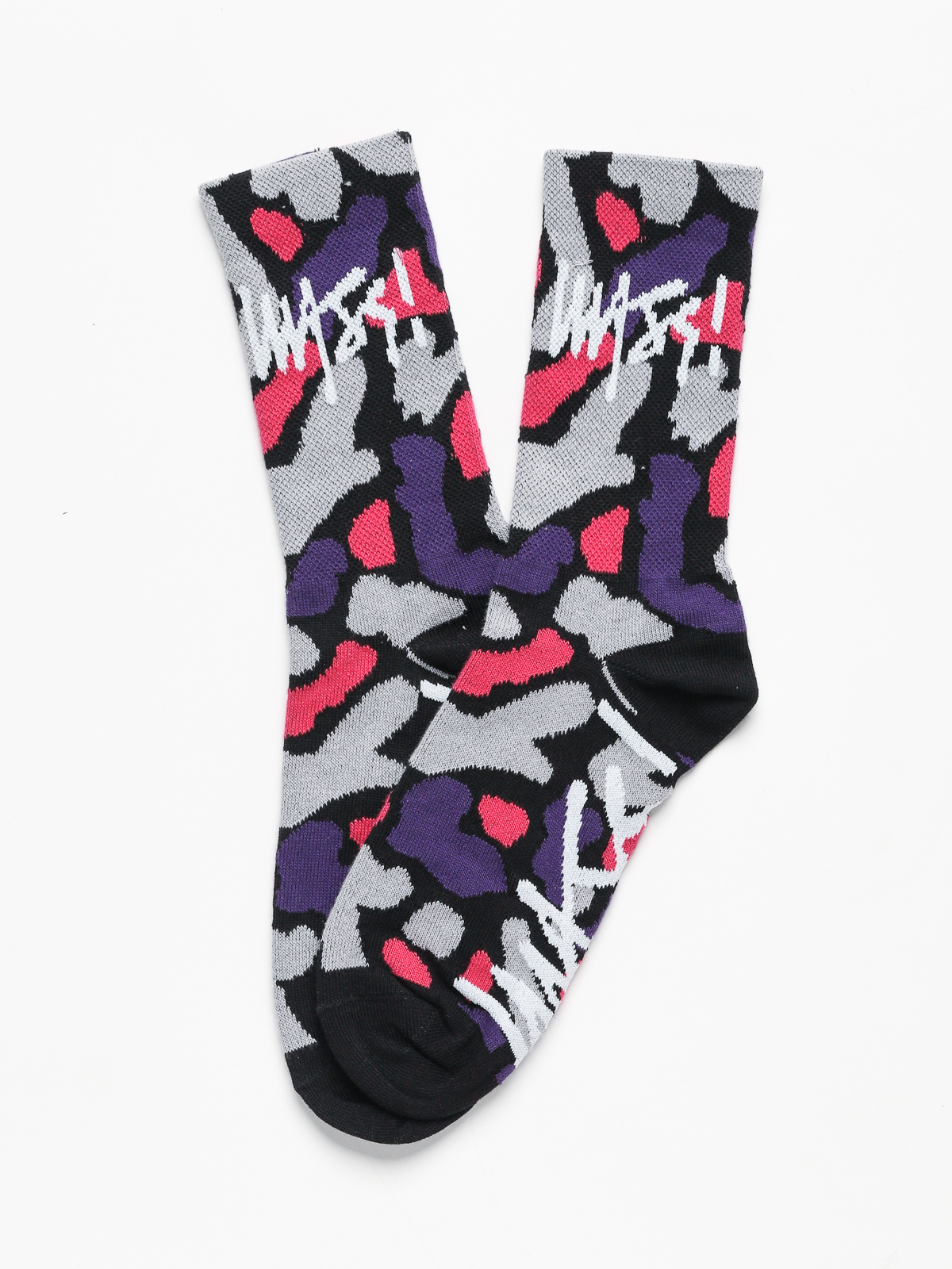 Skarpetki MassDnm Signature (purple camo)