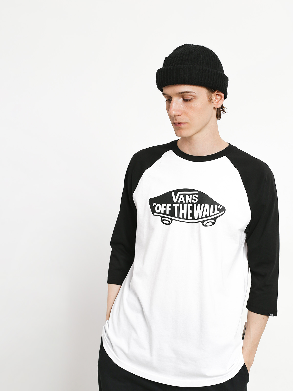 T-shirt Vans OTW Raglan (wht/blk)