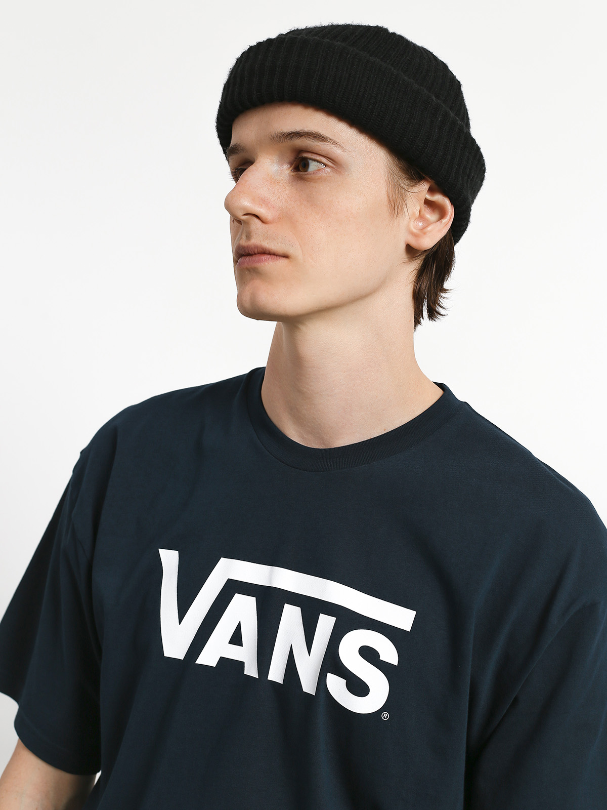 T-shirt Vans Classic (navy/white)