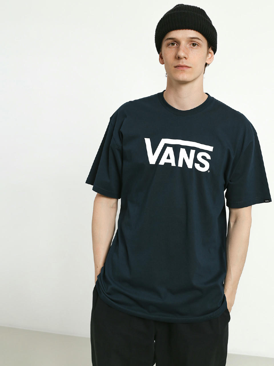 T-shirt Vans Classic (navy/white)