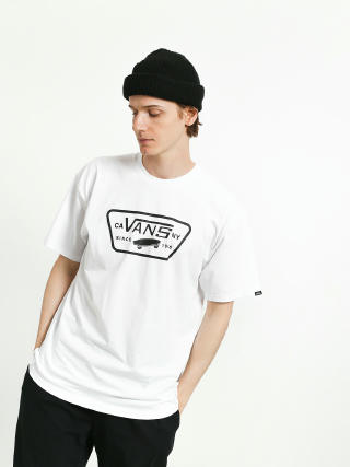 T-shirt Vans Full Patch (white/black)