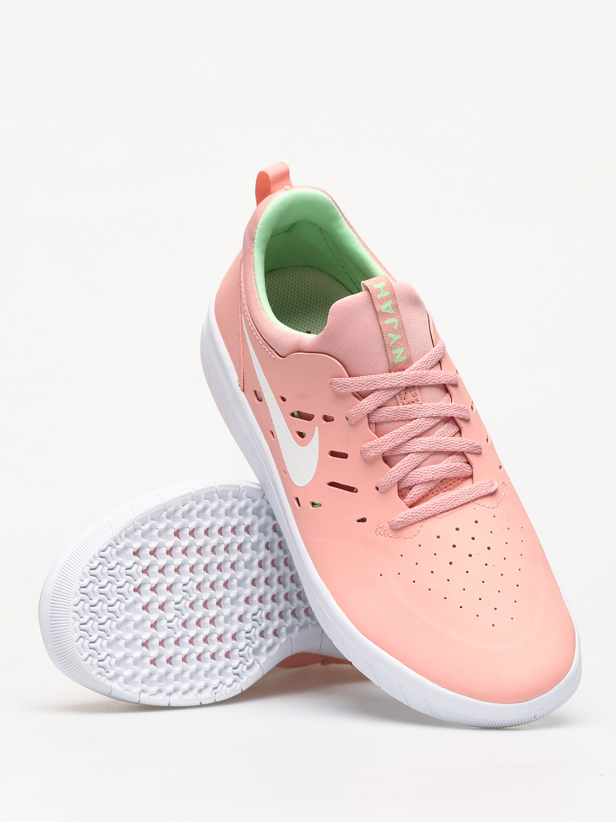 Buty Nike SB Nyjah Free (bleached coral/white aphid green)