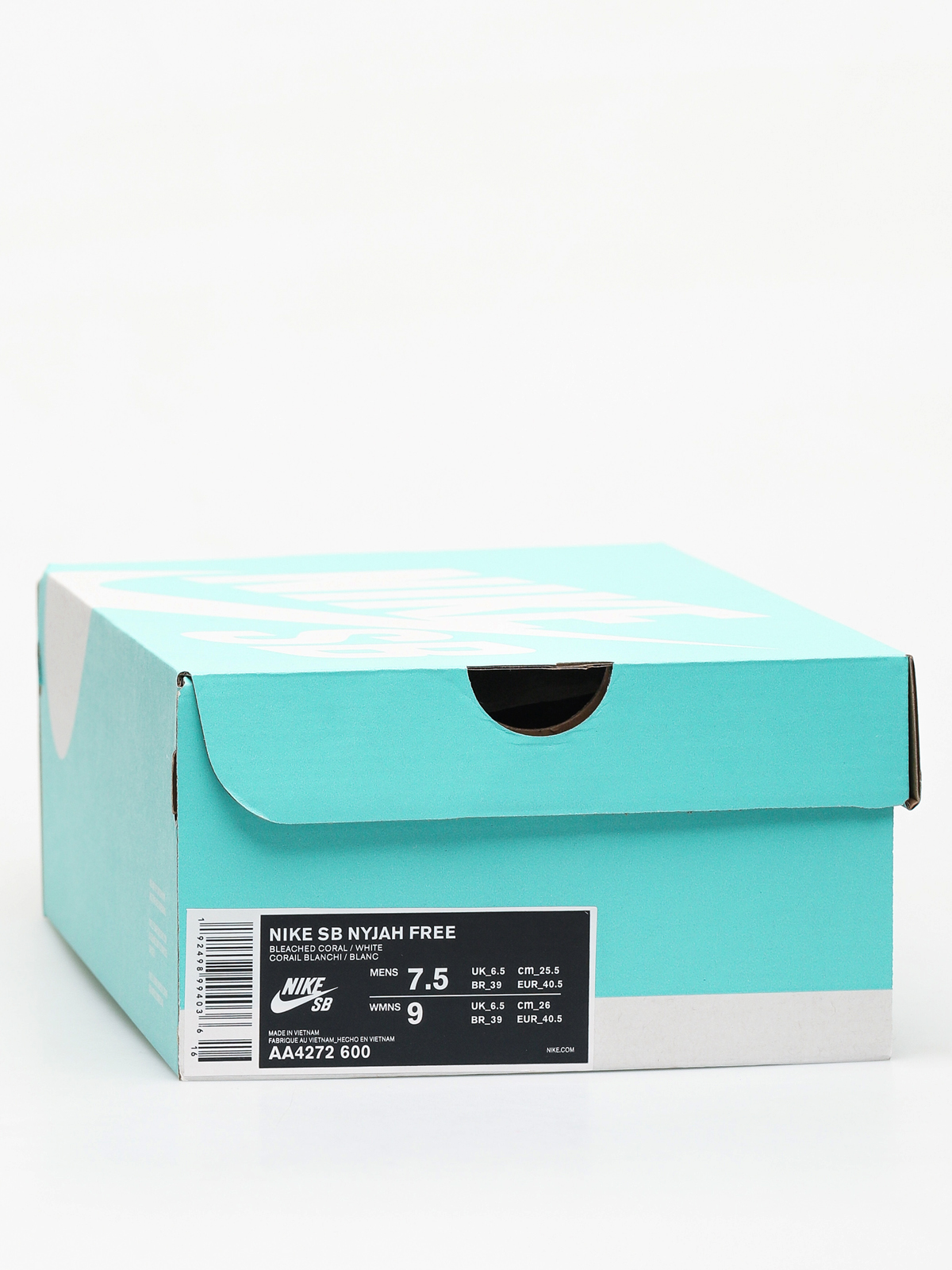 Buty Nike SB Nyjah Free (bleached coral/white aphid green)