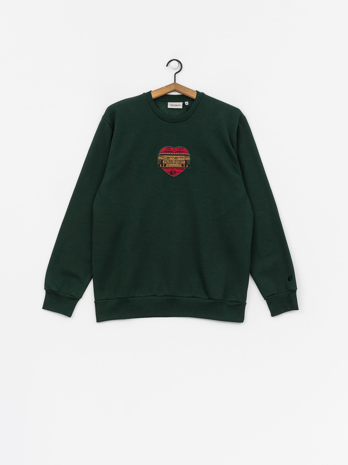 Bluza Carhartt WIP Thank You X Pass Port (pass port bottle green)