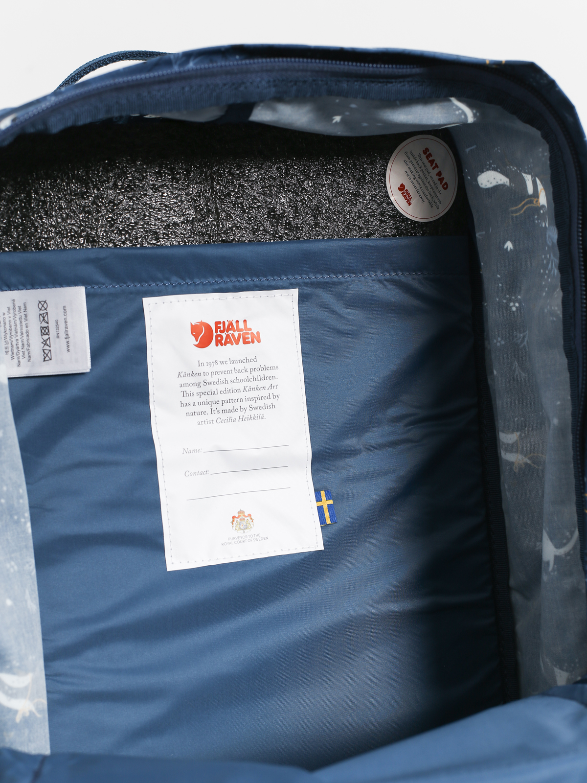 Plecak Fjallraven Kanken Art (blue fable)