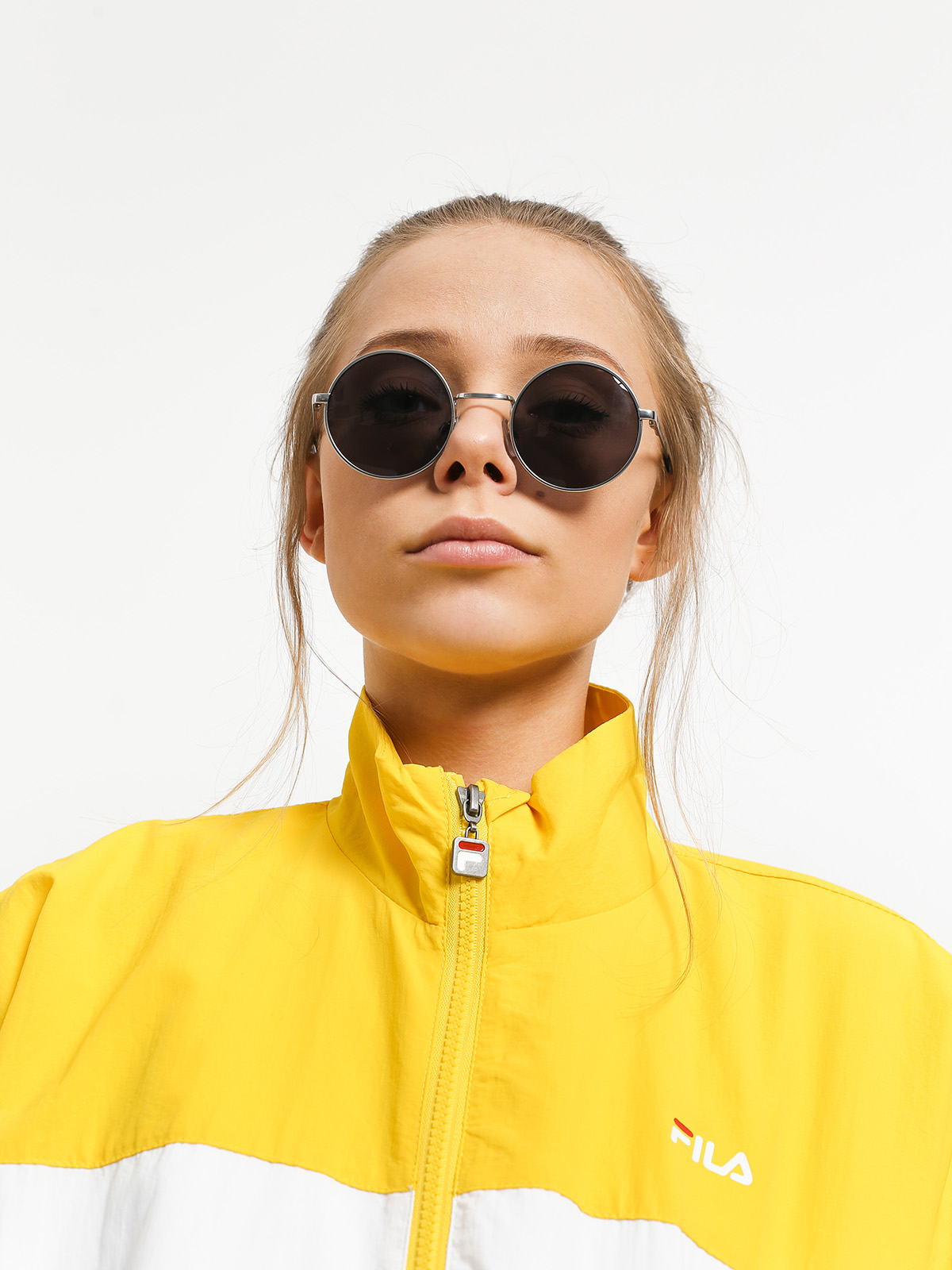 Kurtka Fila Kaya Wmn (empire yellow/bright white/black)