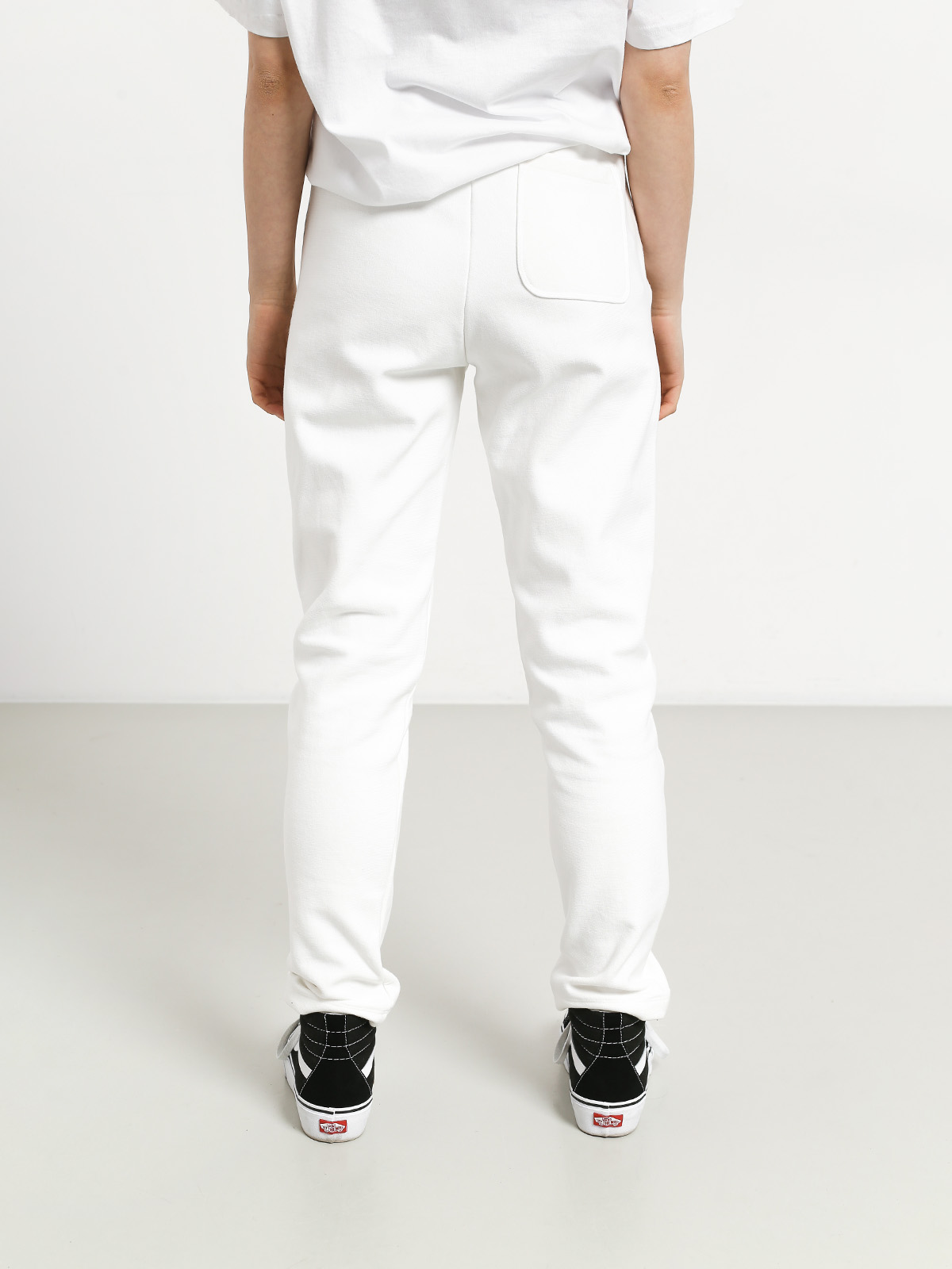 Spodnie Champion Premium Straight Hem Pants Wmn (wht)