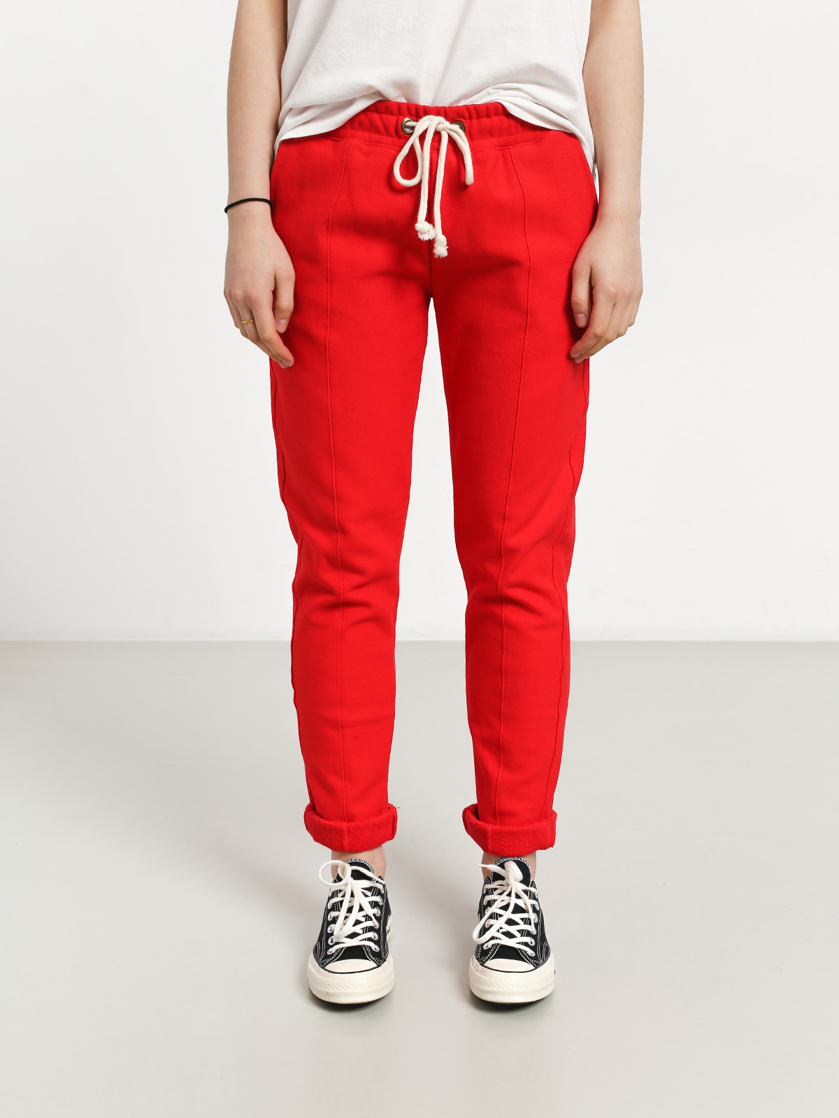 Spodnie Champion Premium Straight Hem Pants Wmn (hrr)
