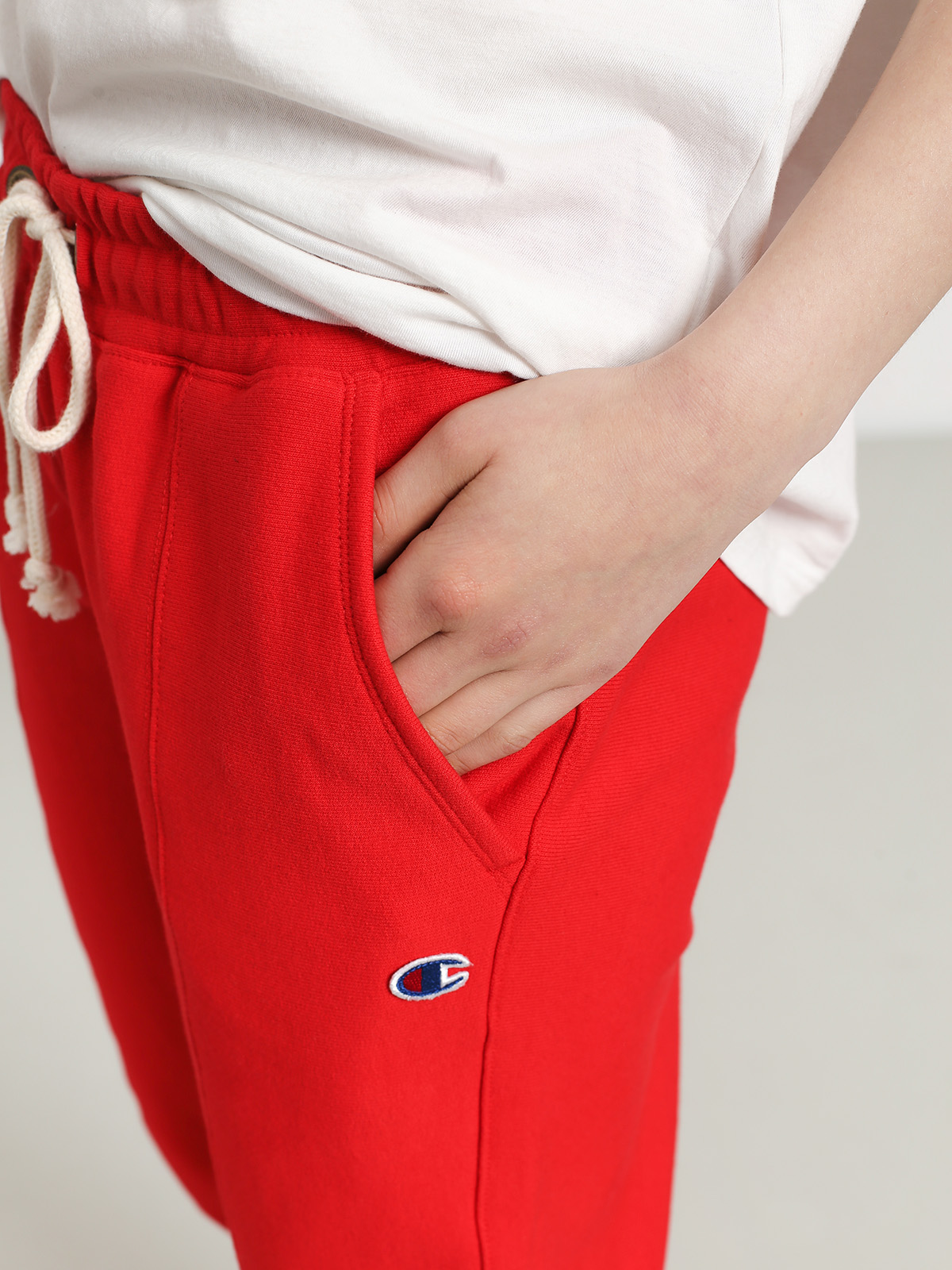 Spodnie Champion Premium Straight Hem Pants Wmn (hrr)