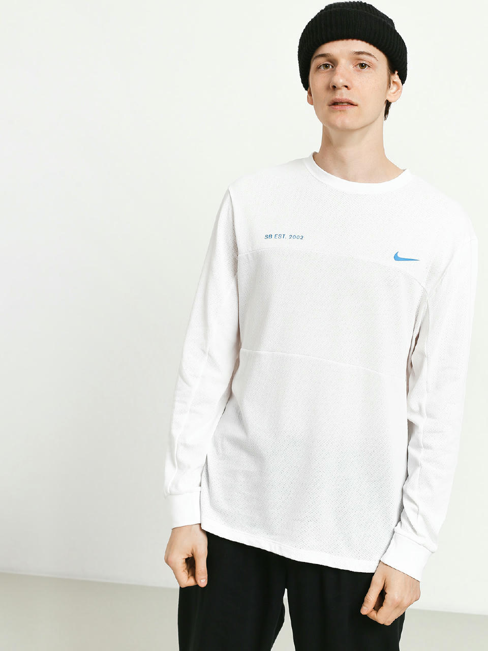 Longsleeve Nike SB Sb Top Mesh (white/photo blue)