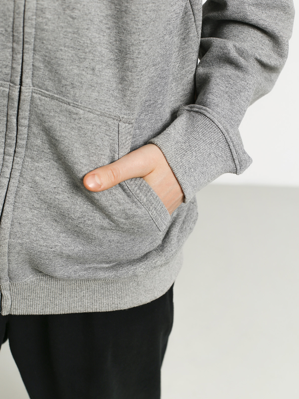 Bluza z kapturem Vans Vans Classic ZHD (concrete/heather)