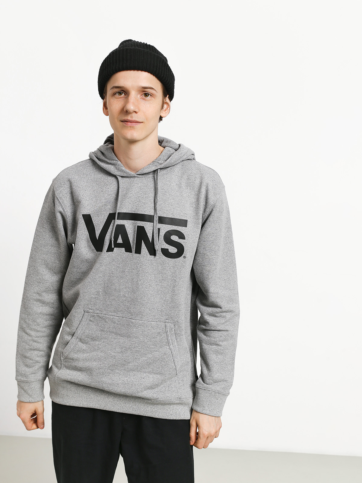Bluza z kapturem Vans Vans Classic Pullover HD (concrete/heather)