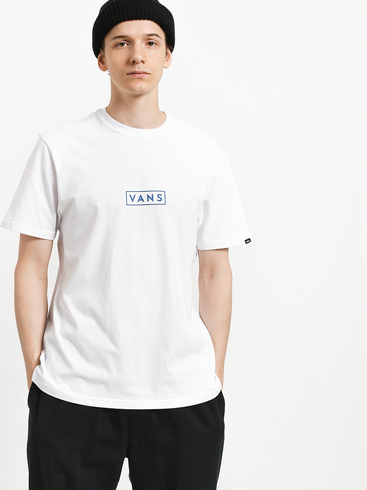 T-shirt Vans Easy Box (white/lapis blue)