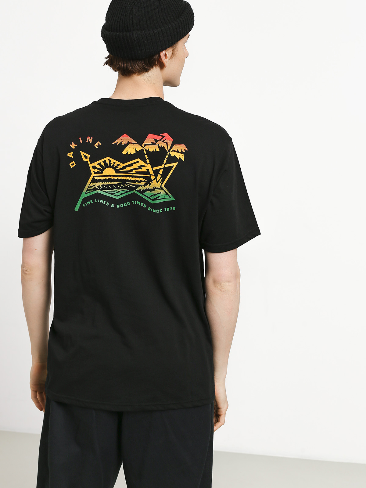 T-shirt Dakine Electric Sunset (black)