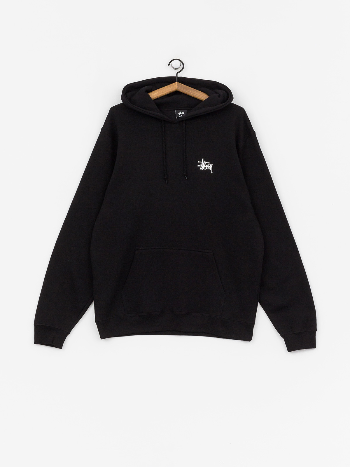 Bluza z kapturem Stussy Basic Stussy HD (black)