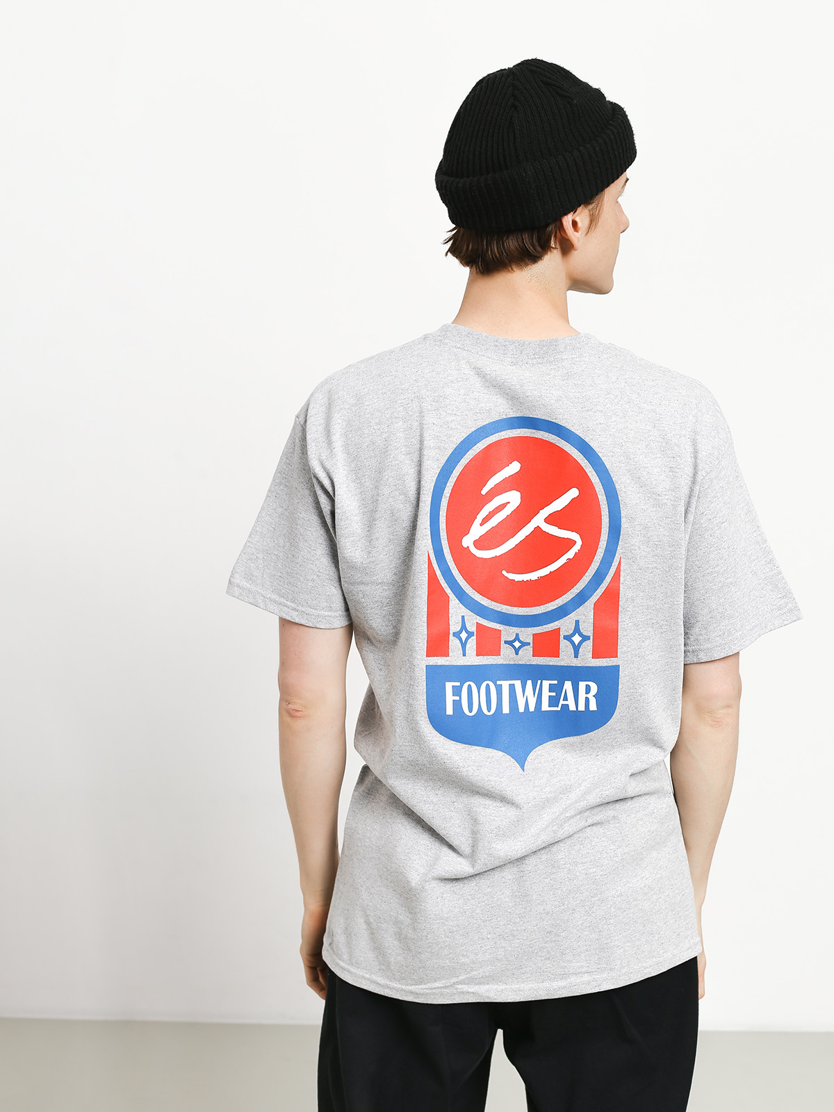 T-shirt eS Court Logo (grey/heather)
