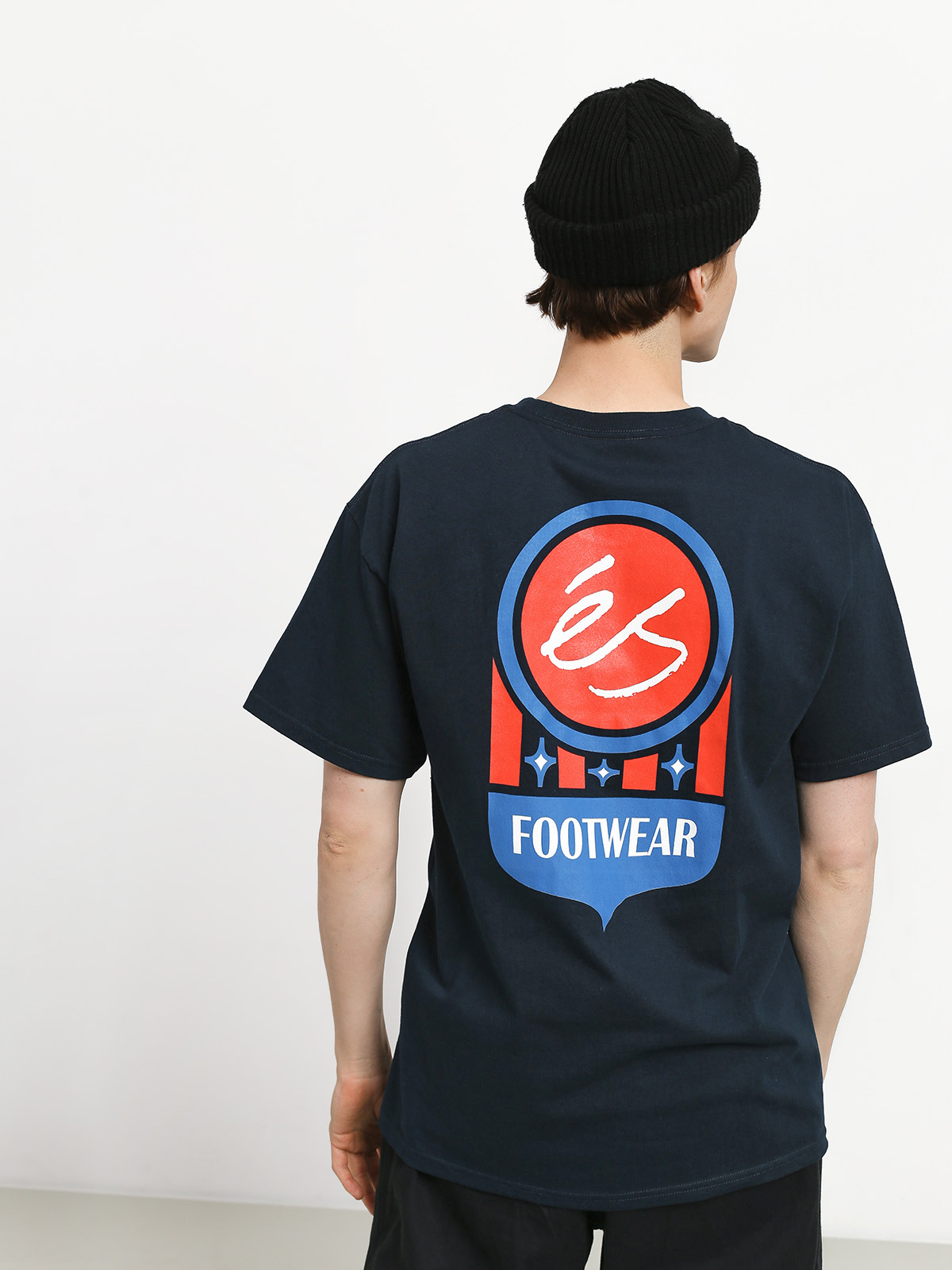 T-shirt Es Court Logo (navy)