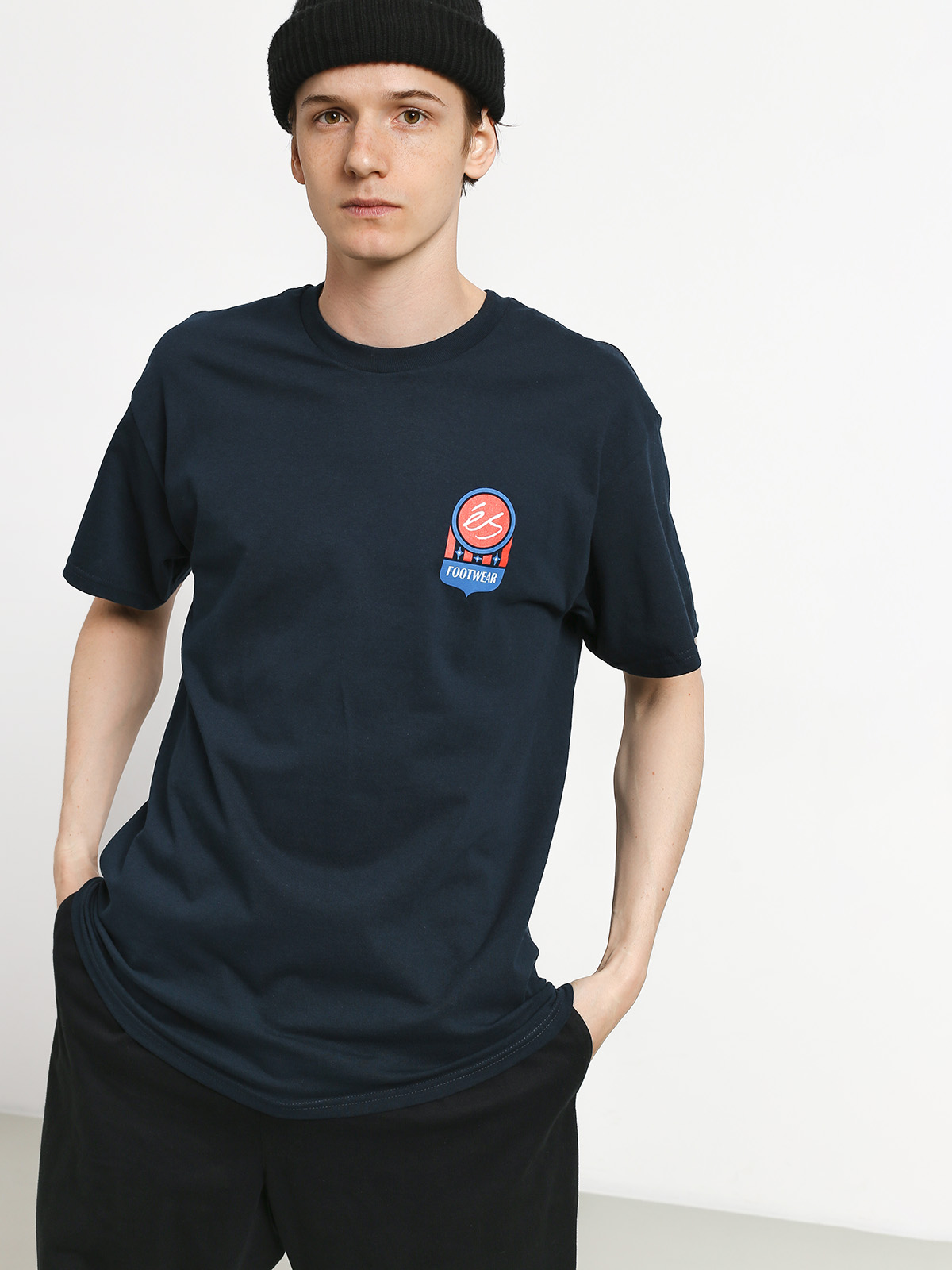 T-shirt eS Court Logo (navy)