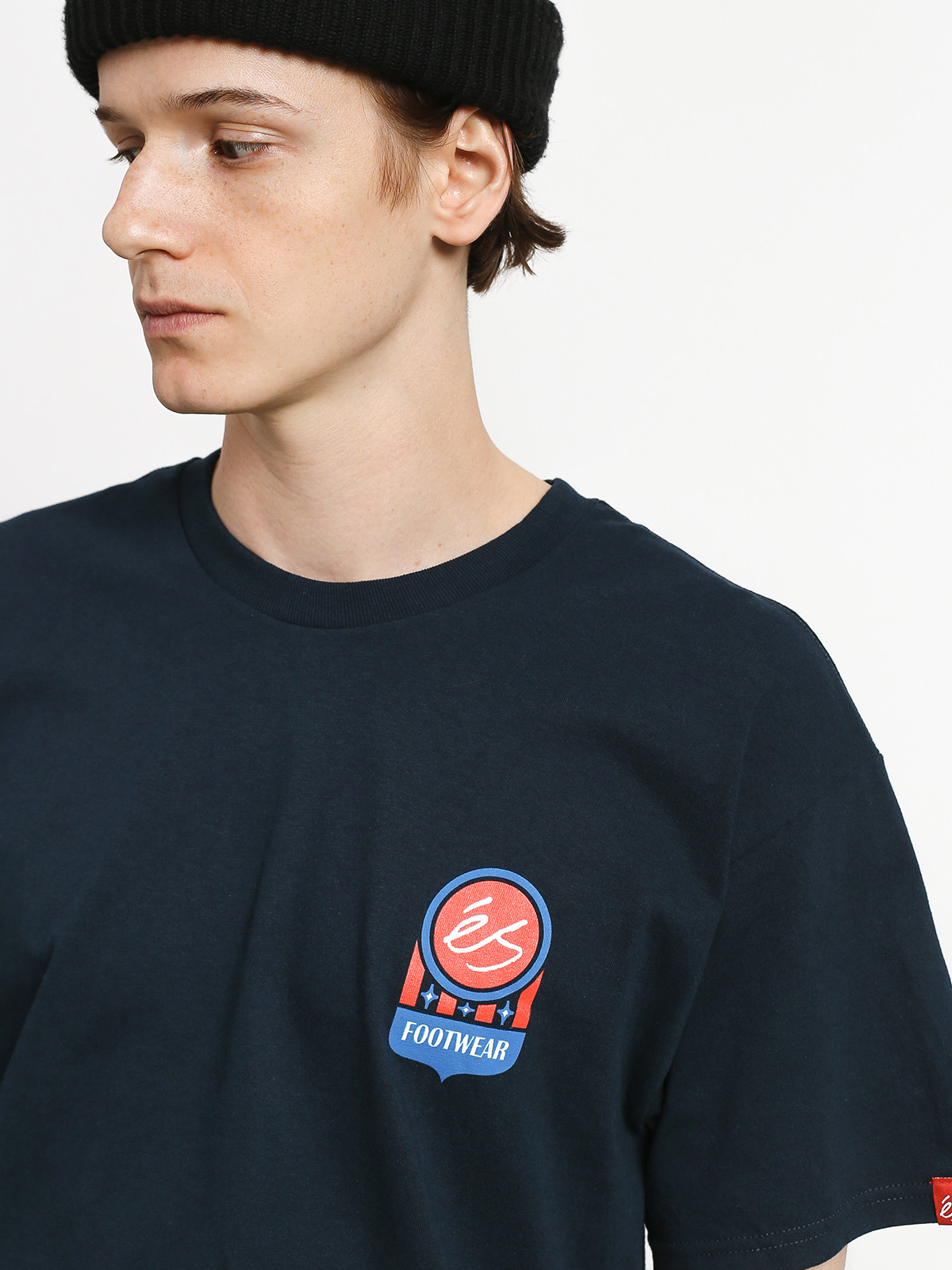 T-shirt eS Court Logo (navy)